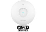 Grandstream GWN7670E Dual-Band Wi-Fi 7 BE3600 2×2:2/3×3:2 MU-MIMO Indoor Access Point with DL/UL OFDMA, Xtra Range 2.0 Technology and PoE+ Support